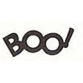 Mylar Shapes Word Boo!(5")